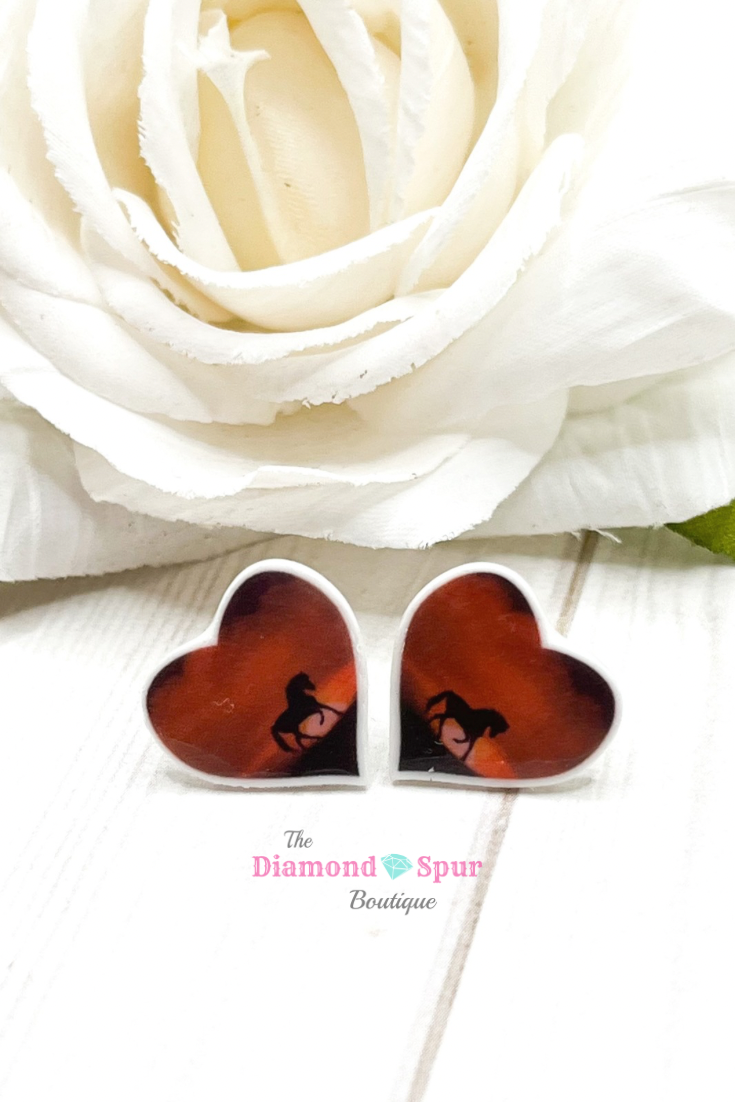 Western Stud Earrings - The Diamond Spur Boutique
