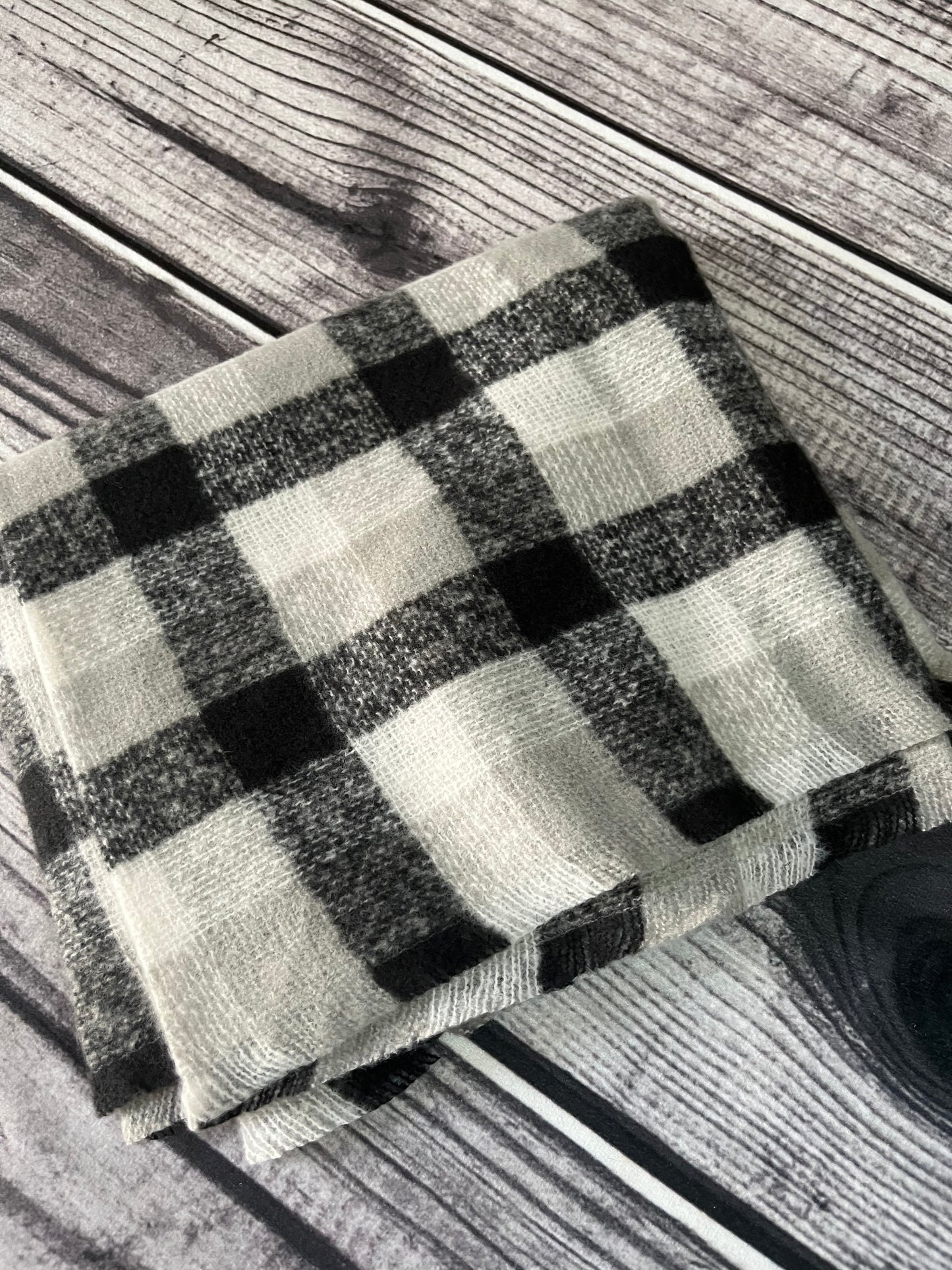 Plaid Infinity Scarf