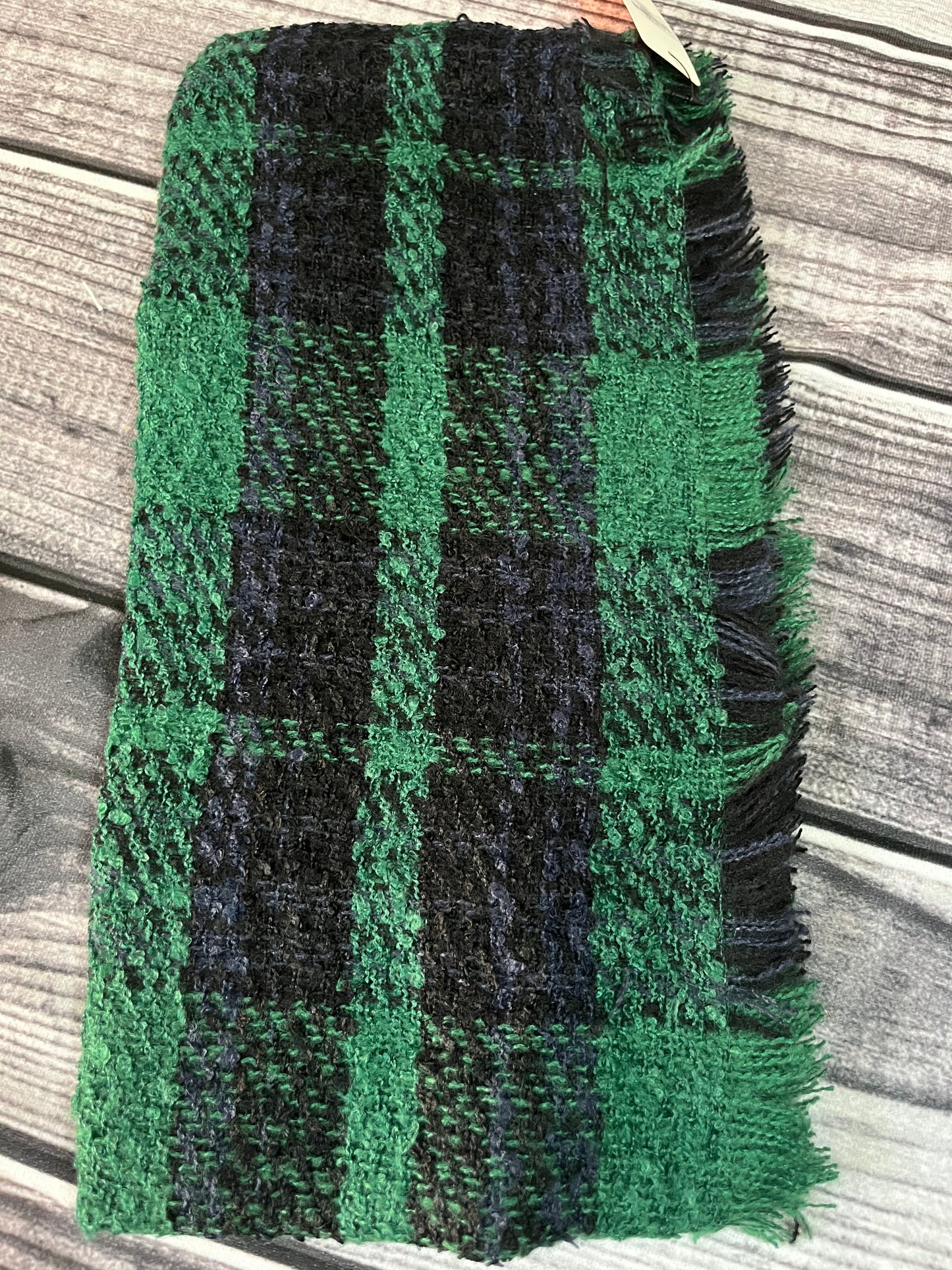 Plaid Infinity Scarf
