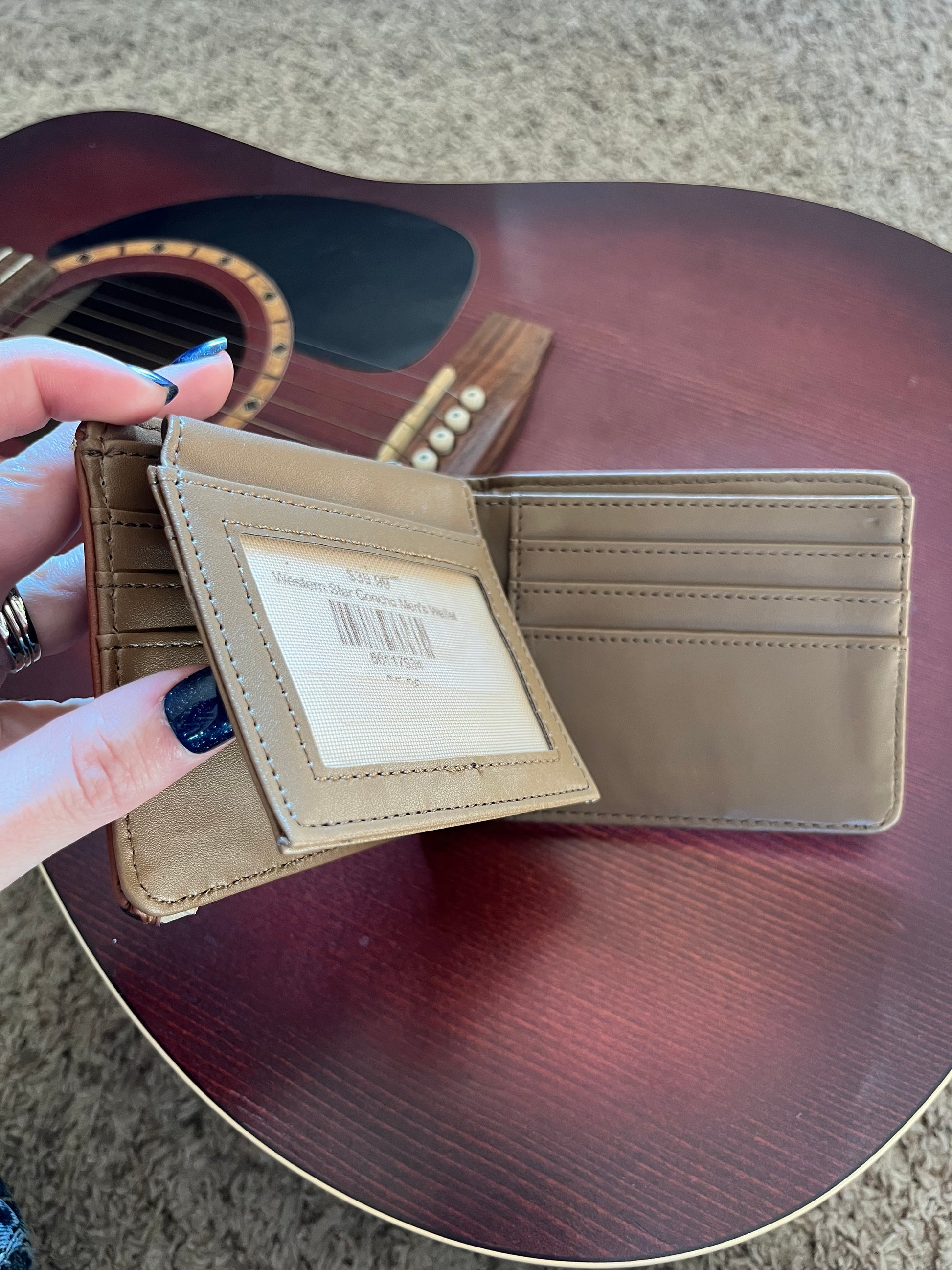 American Flag Men's Wallet - The Diamond Spur Boutique