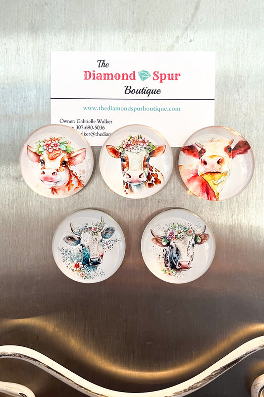 Cow Magnets - The Diamond Spur Boutique