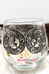 Western Star Earrings - The Diamond Spur Boutique