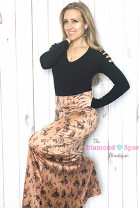 Desert Cowboy Skirt - The Diamond Spur Boutique