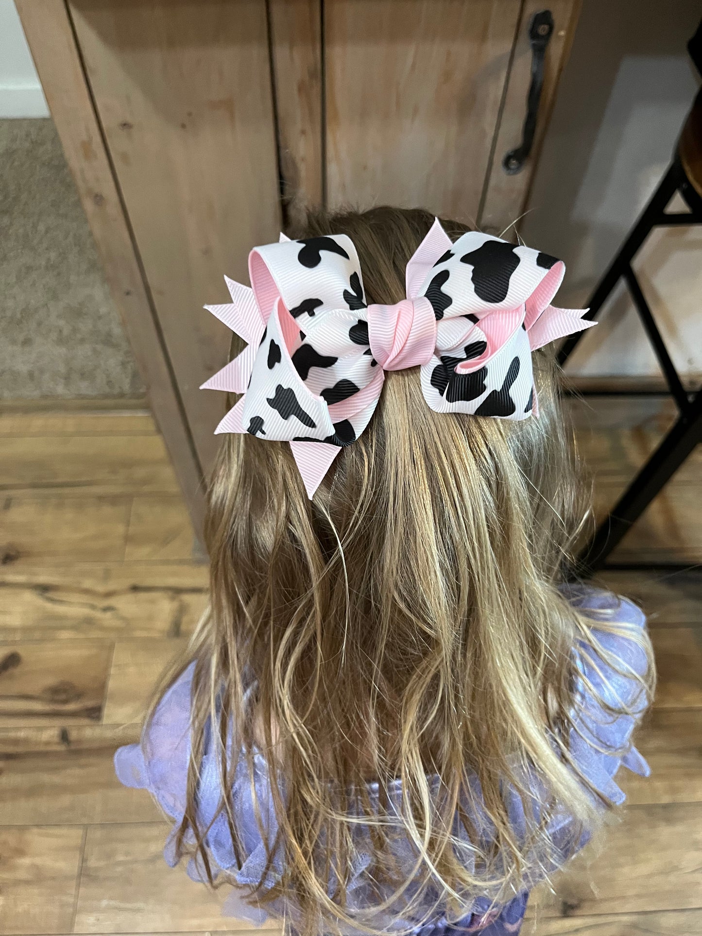 Cow Bow - The Diamond Spur Boutique