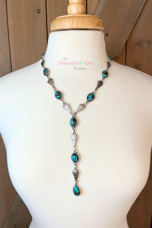 Arrowhead Turquoise Necklace