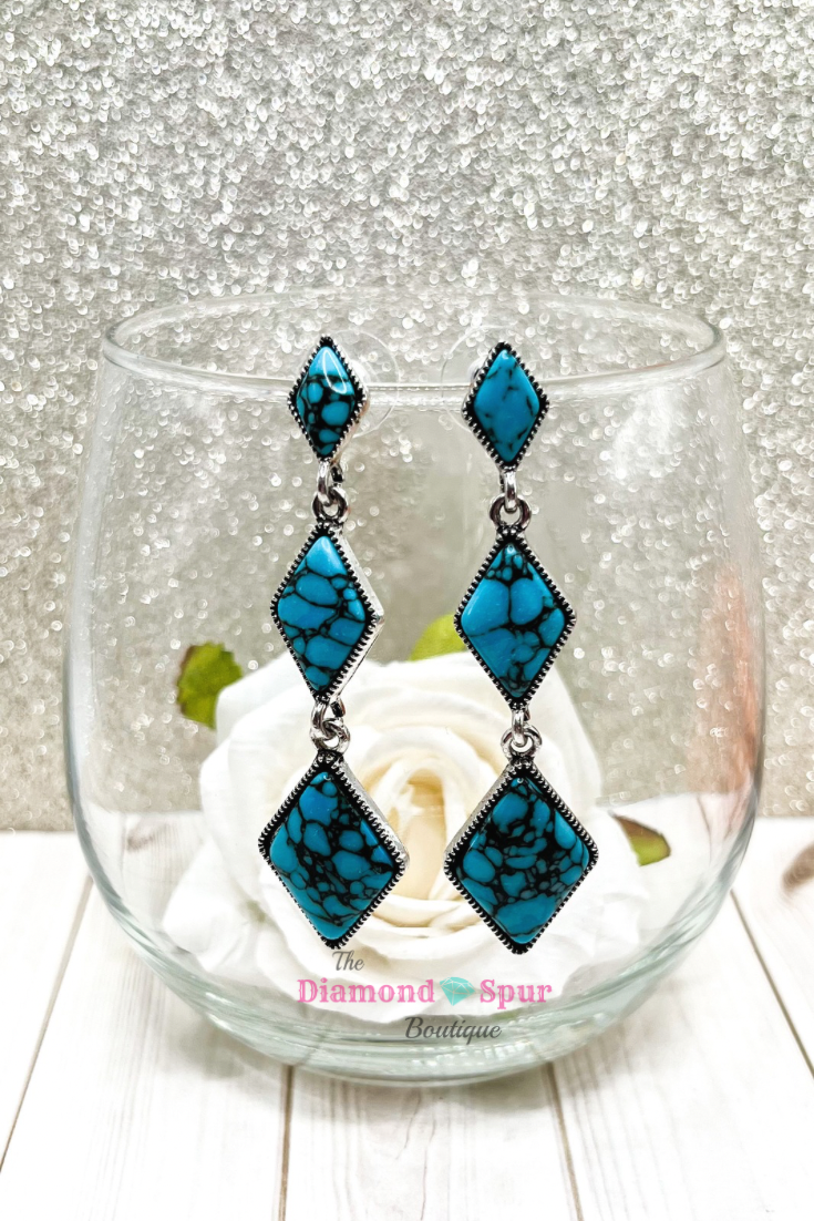 Desert Treasure Earrings - The Diamond Spur Boutique