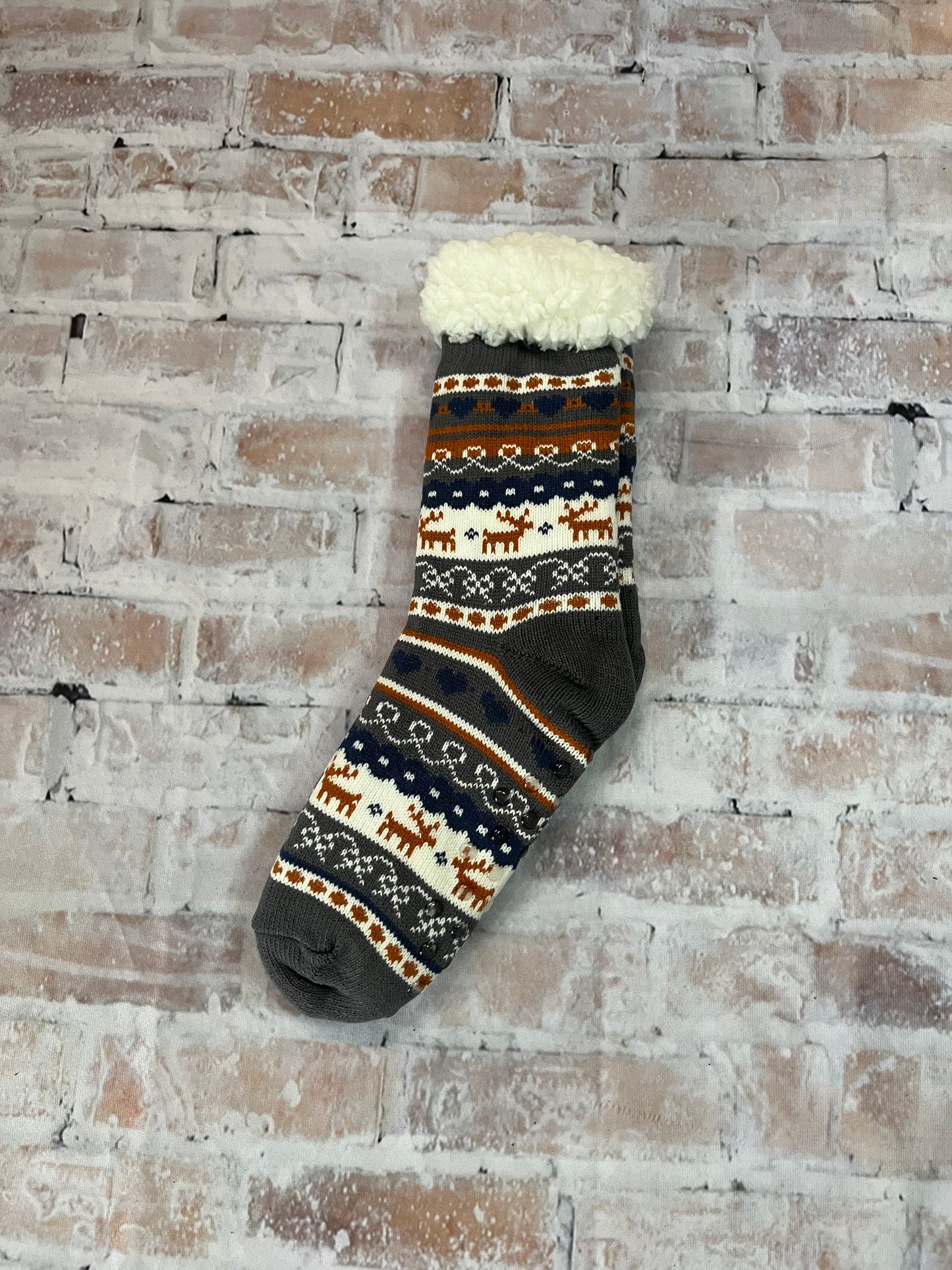 Fuzzy Slipper Socks - The Diamond Spur Boutique