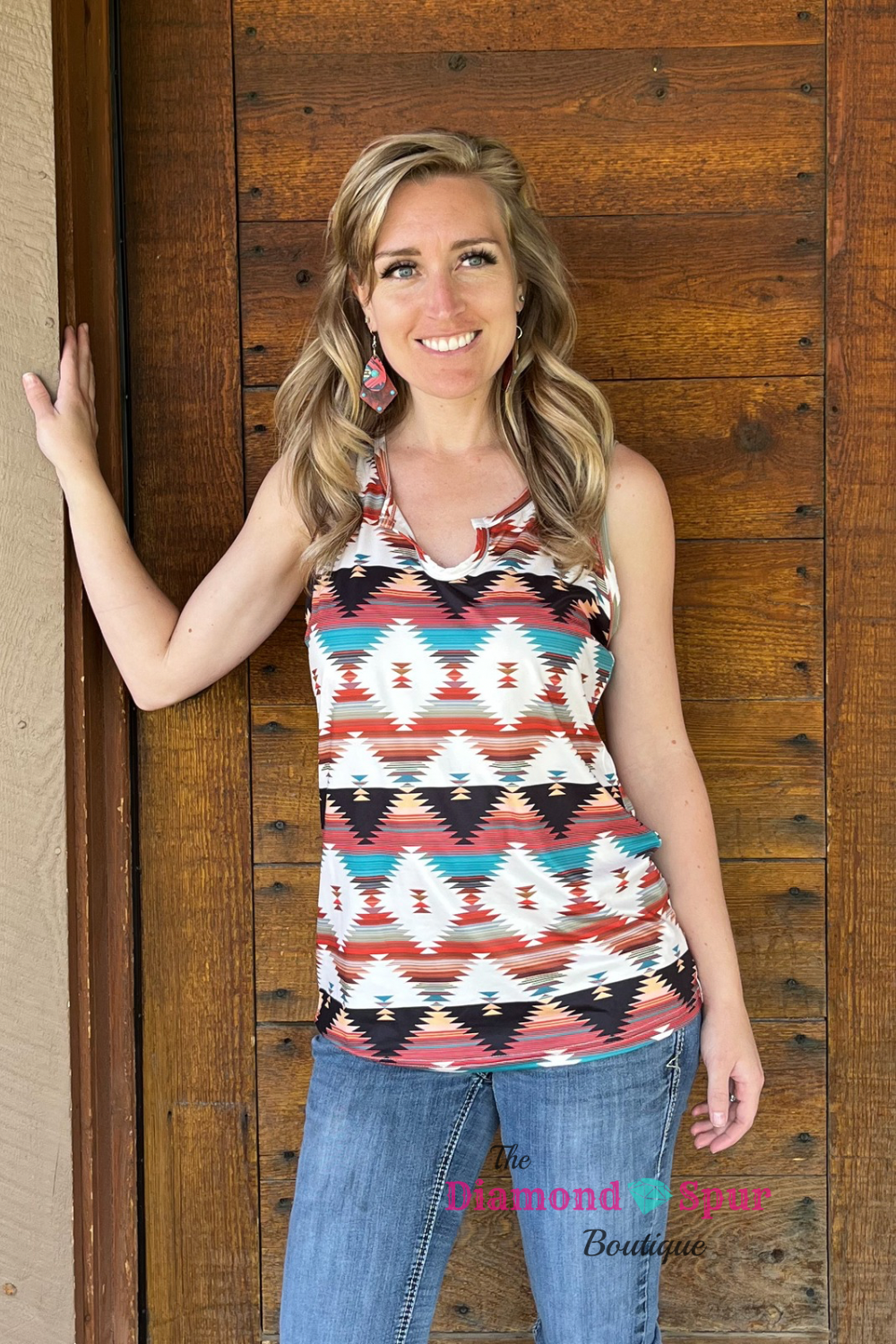 Sundown Aztec Tank Top