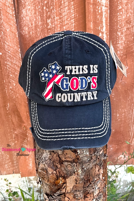 This is God’s Country Hat - The Diamond Spur Boutique