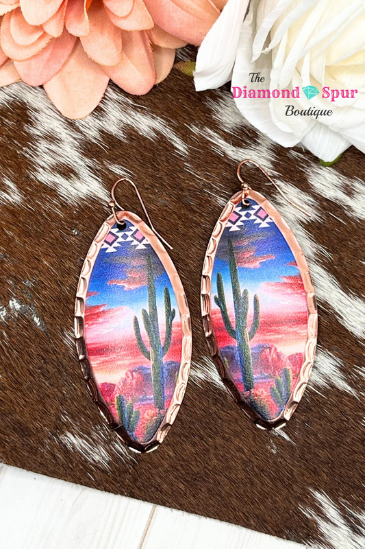 Painted Desert Skies Earrings
