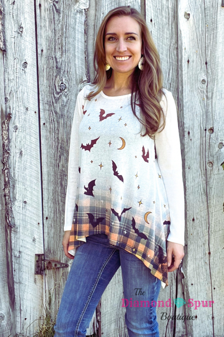 Halloween Night Shirt - The Diamond Spur Boutique