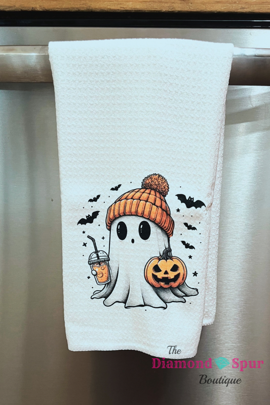 Autumn Ghost Dish Towel - The Diamond Spur Boutique