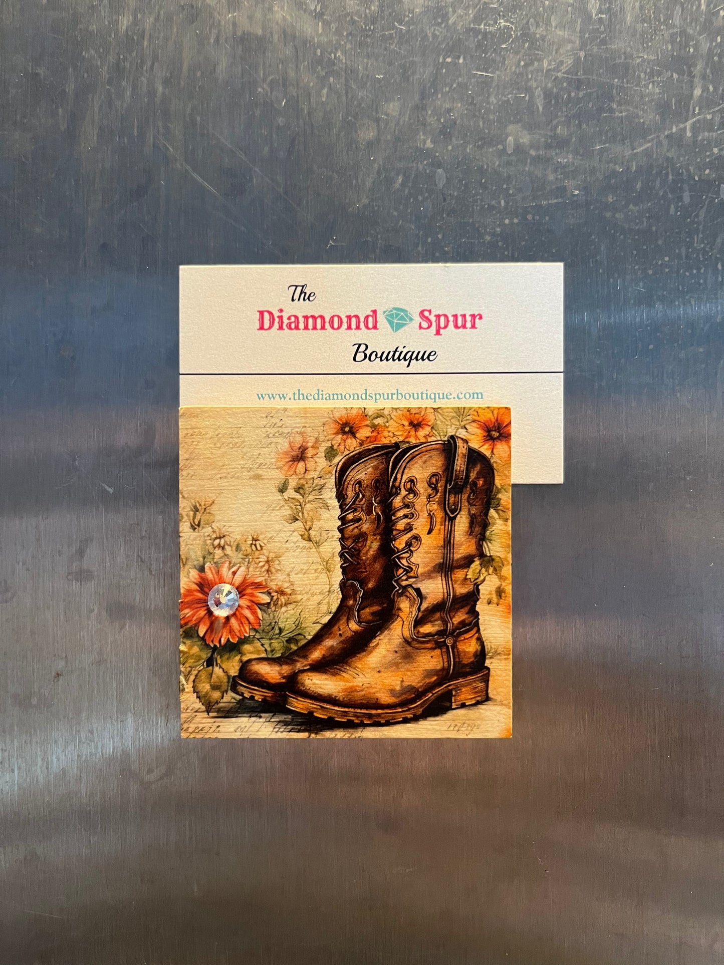 Wood Magnets - The Diamond Spur Boutique