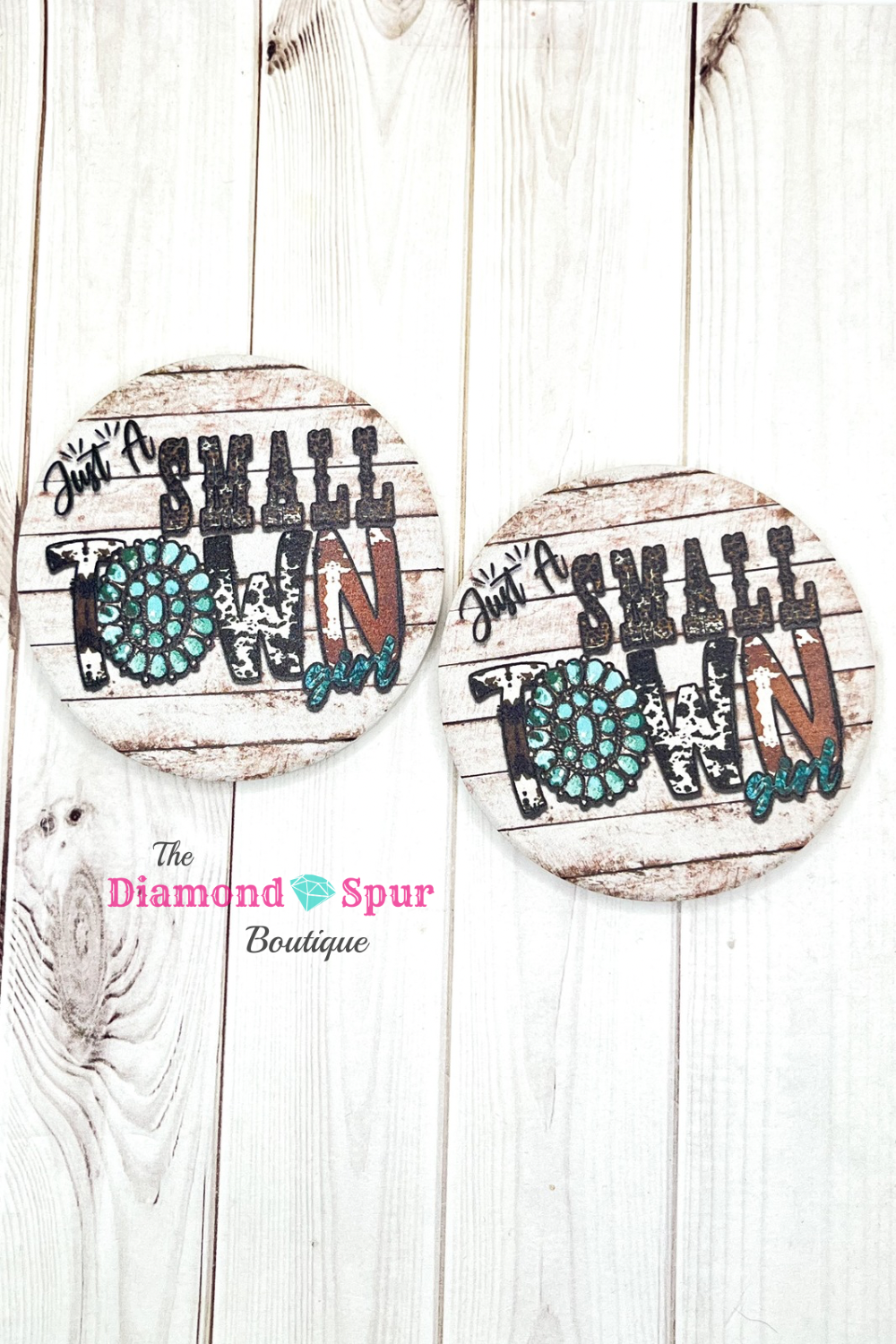 Car Coasters - The Diamond Spur Boutique