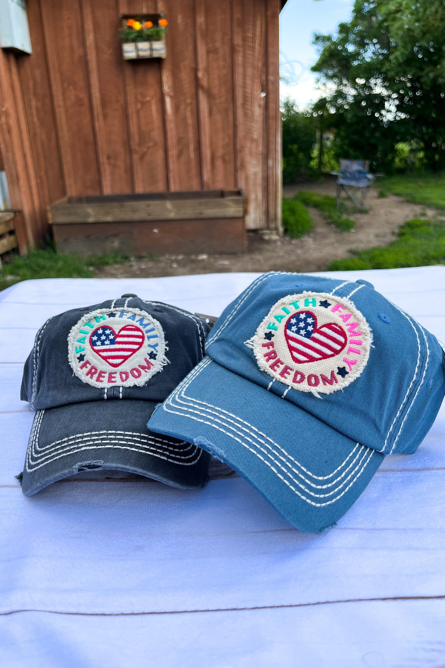 Faith Family Freedom Hat - The Diamond Spur Boutique