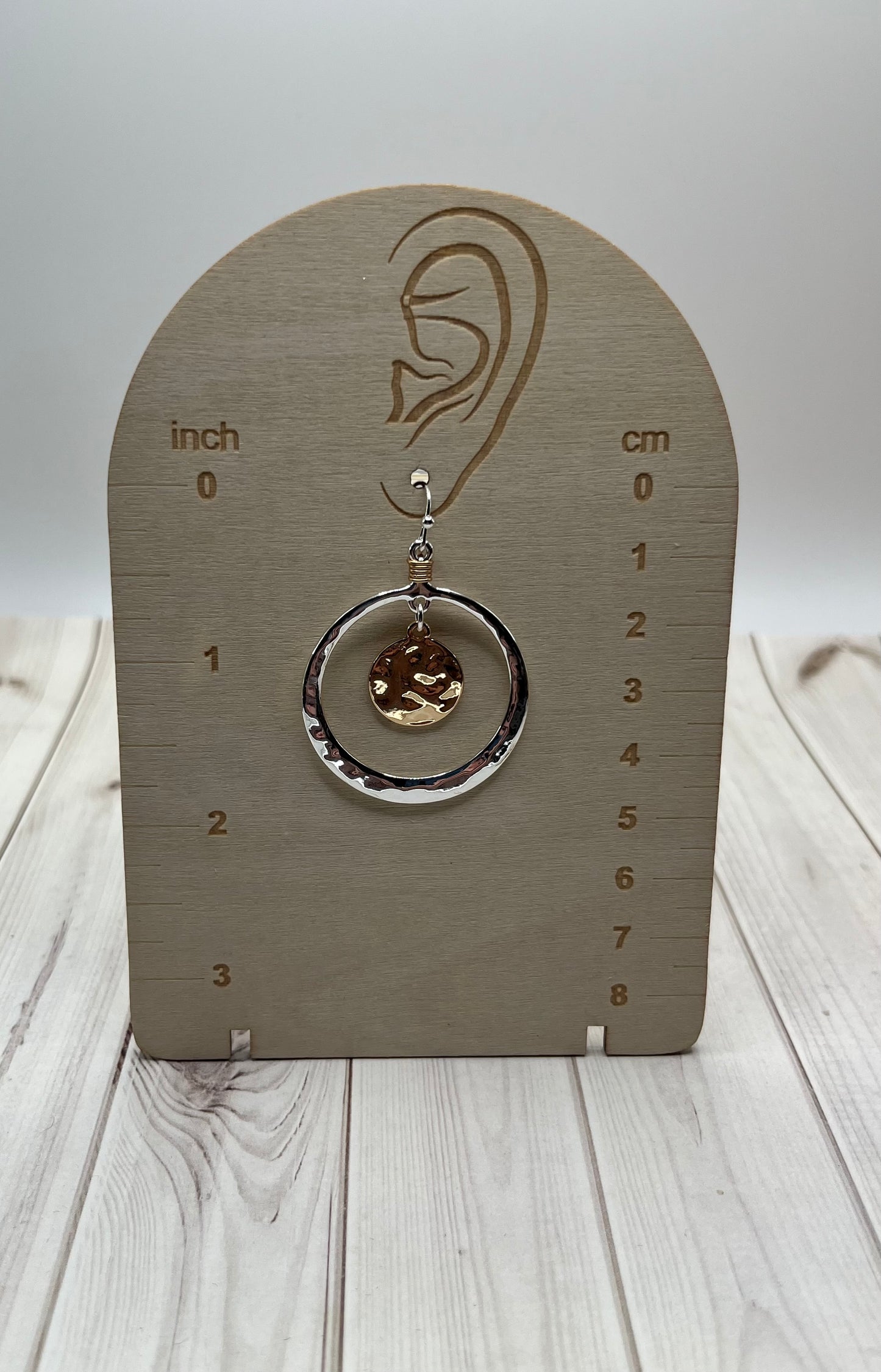 Circle Drop Earrings - The Diamond Spur Boutique
