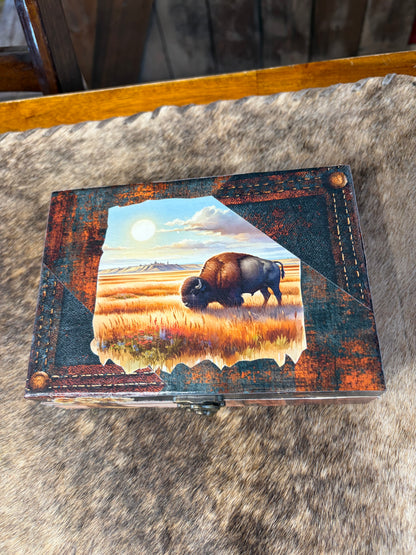 The Wyoming Jewelry/Keepsake Box
