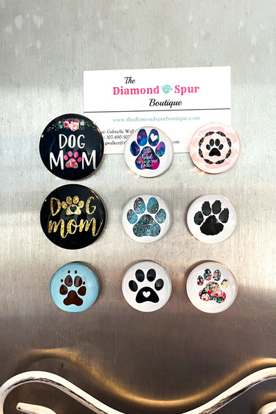 Dog Paw Magnets