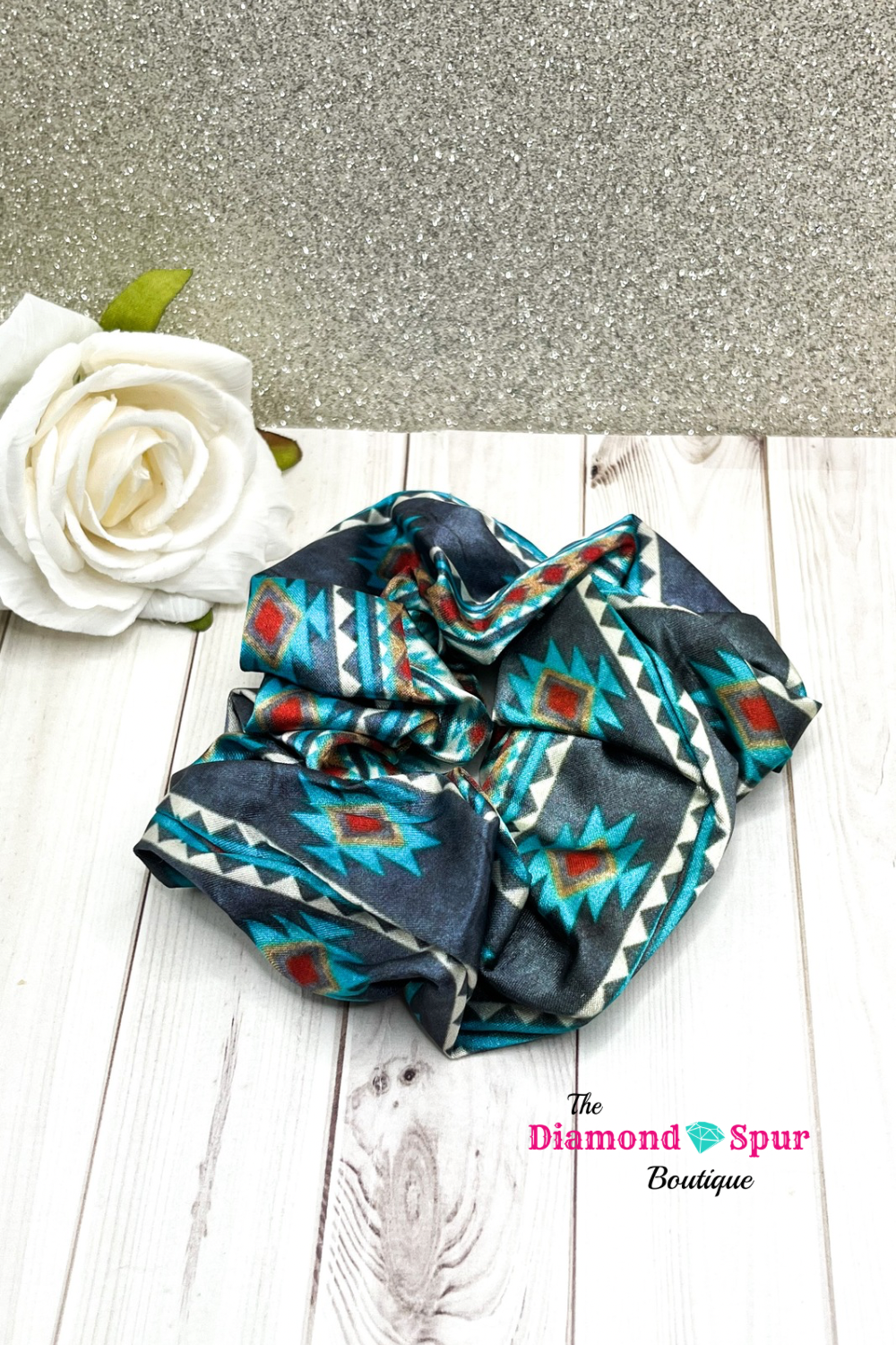Southwest Scrunchie - The Diamond Spur Boutique