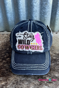 Stay Wild Cowgirl Ball Cap - The Diamond Spur Boutique