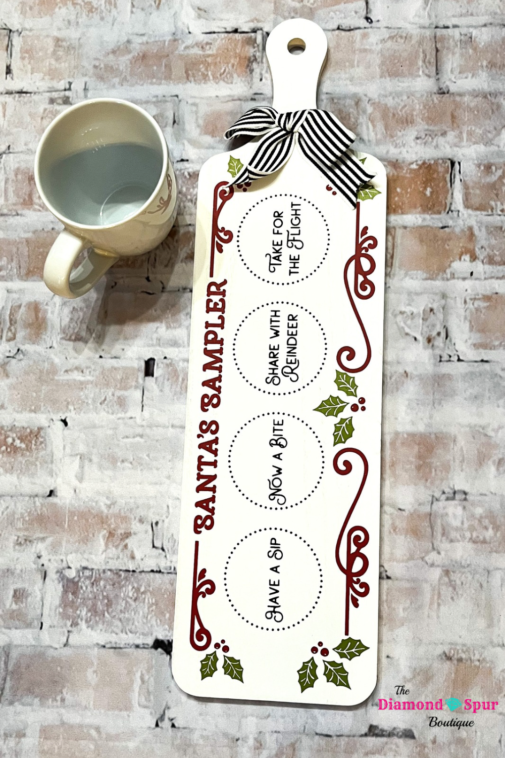 Santa’s Sampler Board - The Diamond Spur Boutique