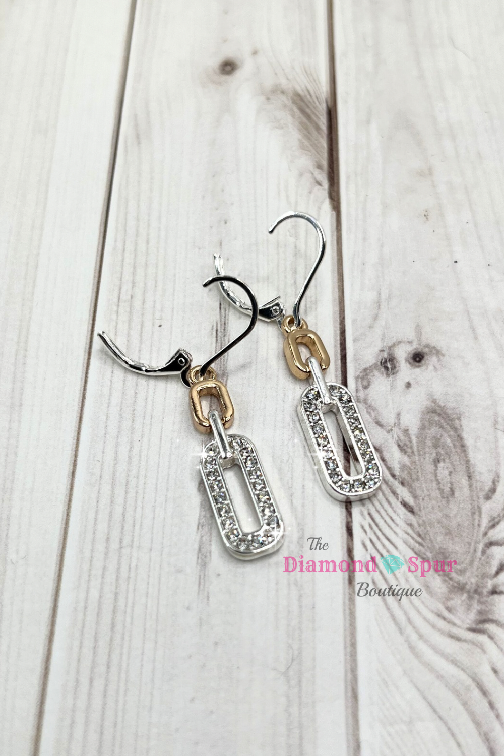 Crystal Lever-back Earrings - The Diamond Spur Boutique
