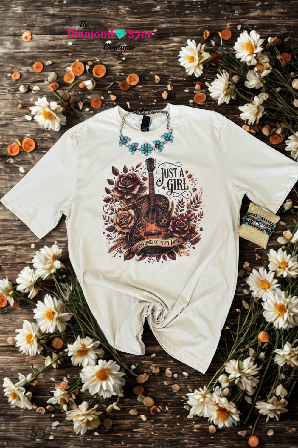 Loves Country Music Tee