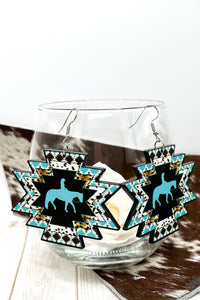 Large Western Horse Show Earrings - The Diamond Spur Boutique