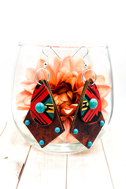 Painted Desert Earrings - The Diamond Spur Boutique