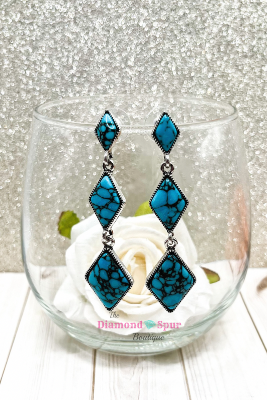 Desert Treasure Earrings - The Diamond Spur Boutique