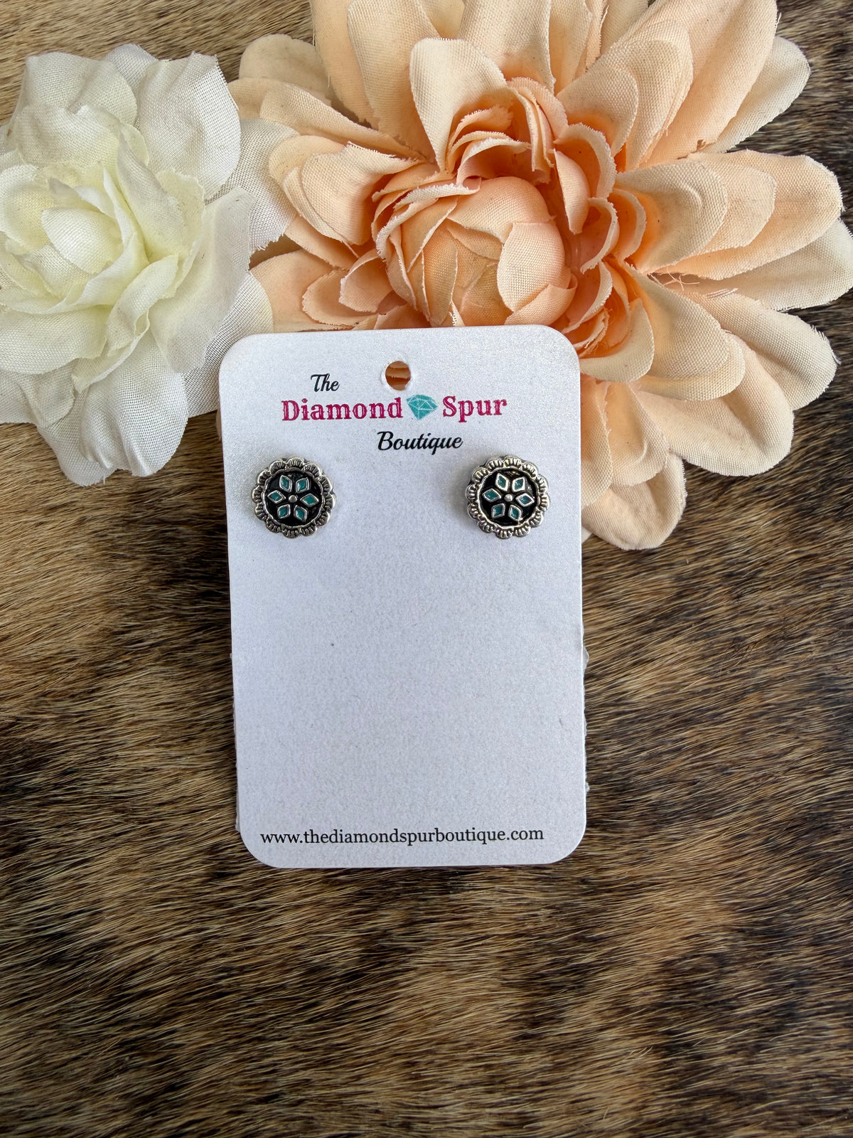 Small Western Stud Earrings