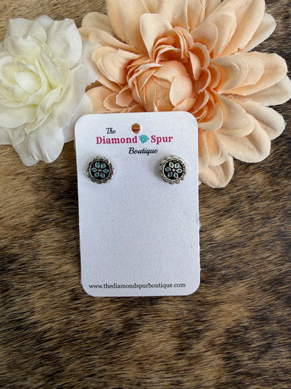 Small Western Stud Earrings