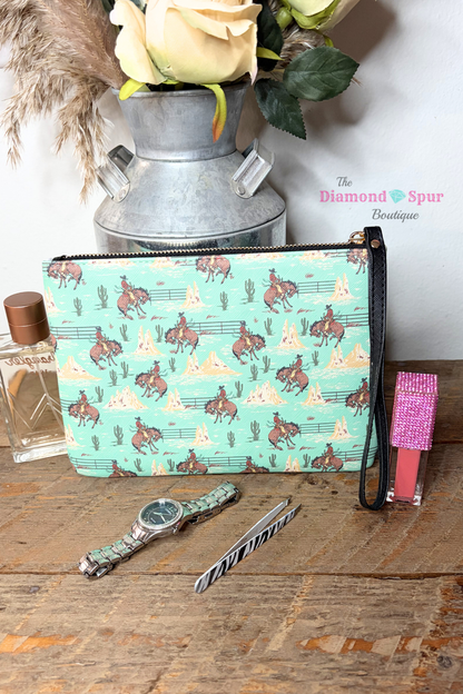 Western Travel Clutch - The Diamond Spur Boutique