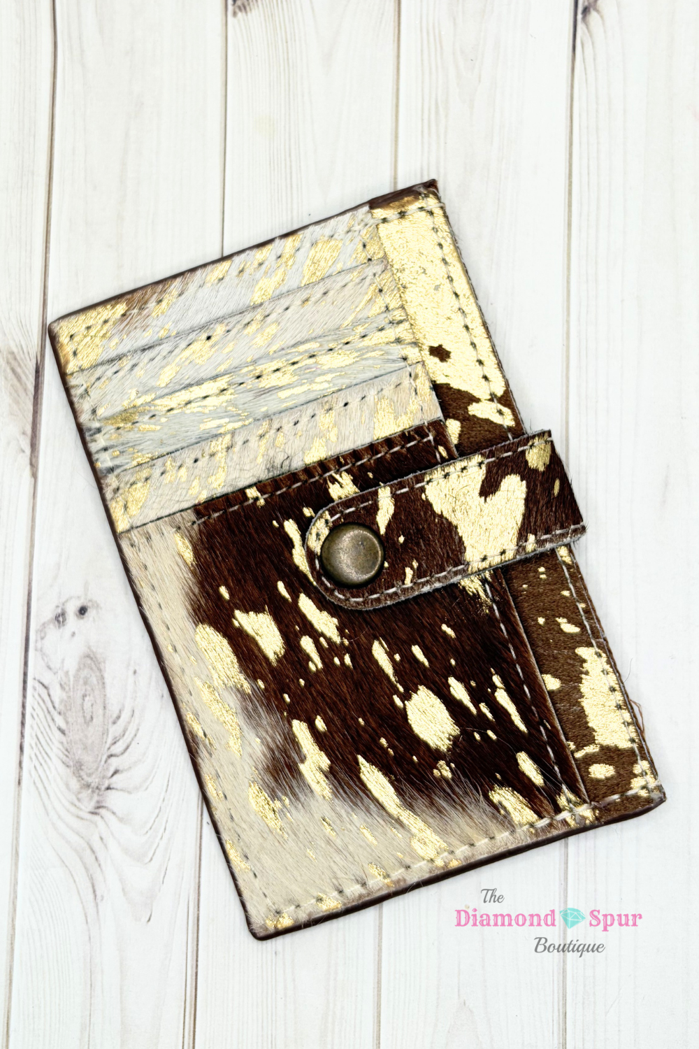 Acid Washed Card Wallet