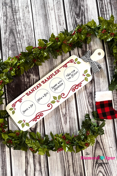 Santa’s Sampler Board - The Diamond Spur Boutique