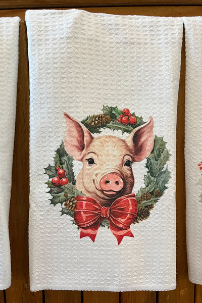 Christmas Dish Towel - The Diamond Spur Boutique