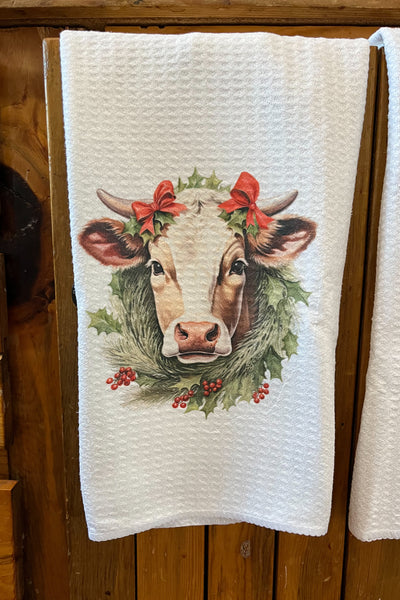 Christmas Dish Towel - The Diamond Spur Boutique