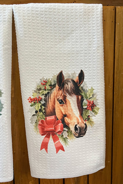 Christmas Dish Towel - The Diamond Spur Boutique