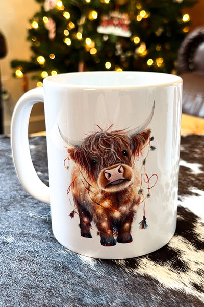 Christmas Farm Animal Mug - The Diamond Spur Boutique