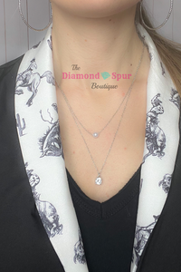 Dainty Double Necklace Set - The Diamond Spur Boutique