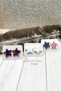 Star Stud Earrings - The Diamond Spur Boutique