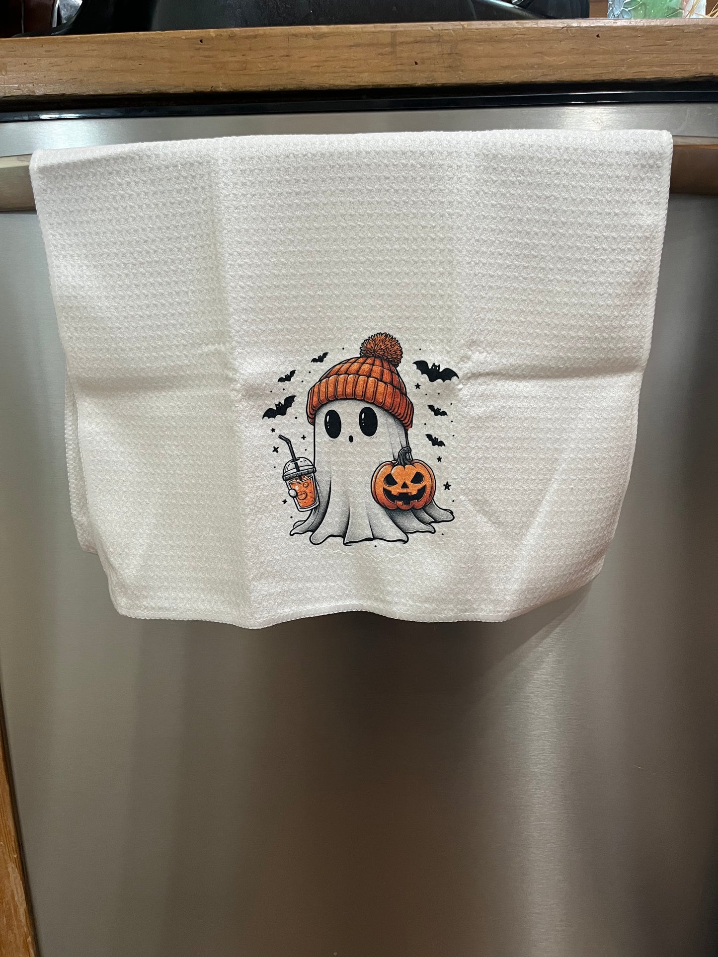 Autumn Ghost Dish Towel - The Diamond Spur Boutique