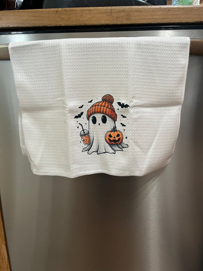 Autumn Ghost Dish Towel - The Diamond Spur Boutique
