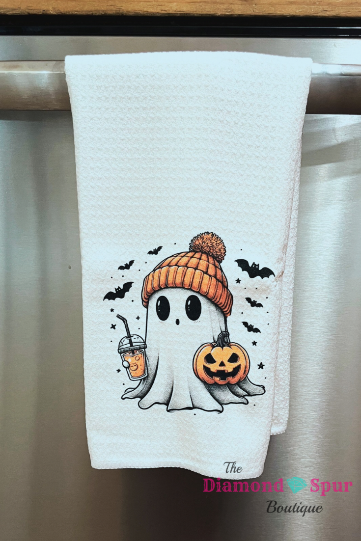 Autumn Ghost Dish Towel