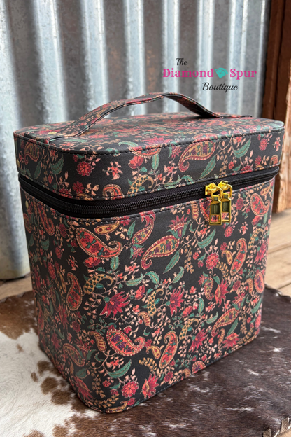 Paisley Makeup/Jewelry Case