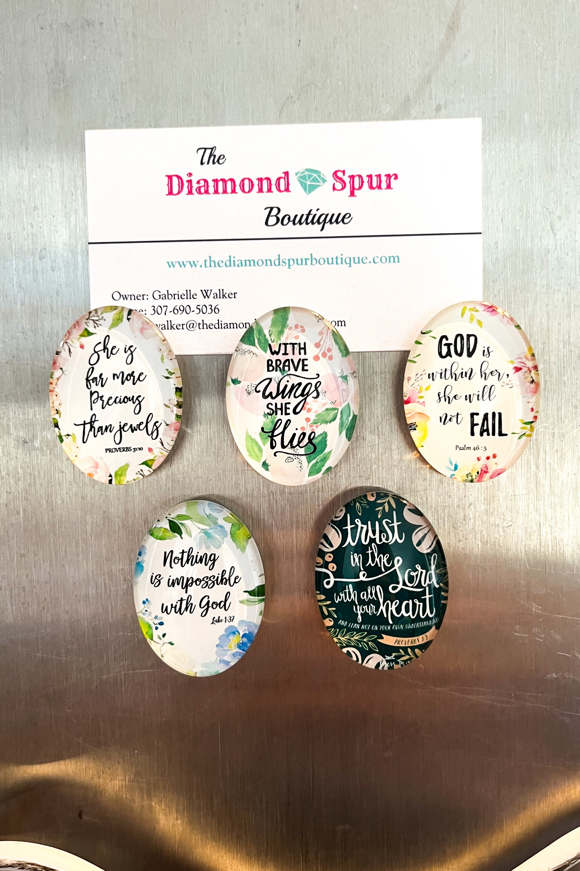 Bible Magnets - The Diamond Spur Boutique