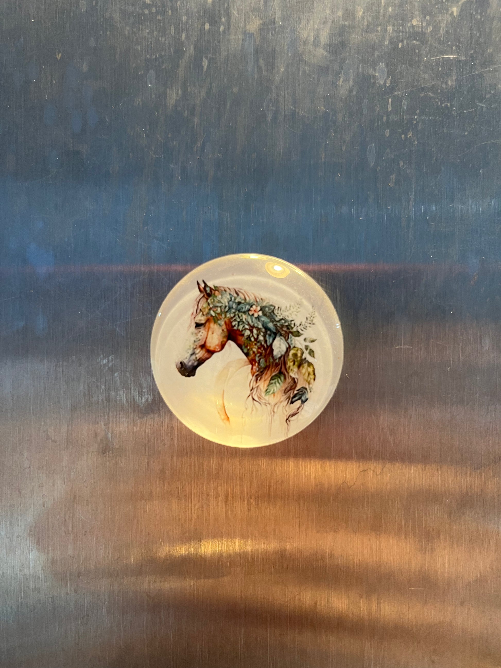 Flower Horse Magnets - The Diamond Spur Boutique