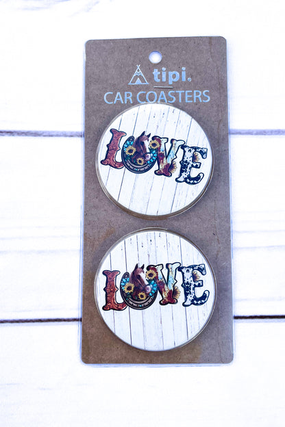 Car Coasters - The Diamond Spur Boutique