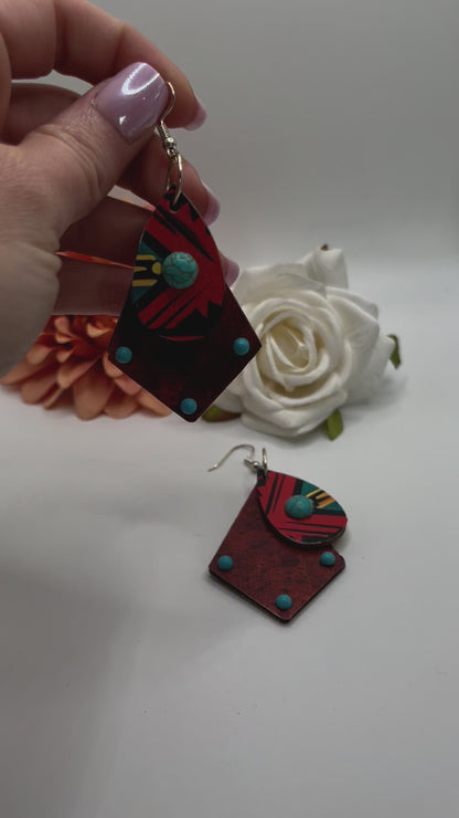 Painted Desert Earrings