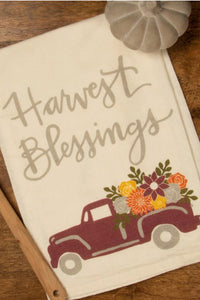 Harvest Blessings Dish Towel - The Diamond Spur Boutique